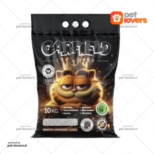 خاک گربه گارفیلد garfield مدل کربن دار وزن 10 کیلوگرم
