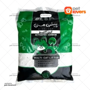 خاک گربه کربن دار پیشی من مدل Cat Litter وزن 10 کیلوگرم