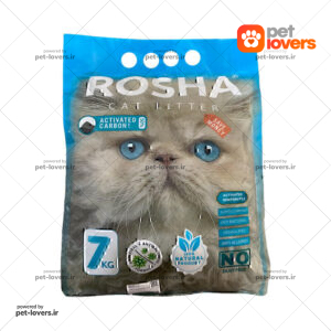 خاک گربه روشا ROSHA اولترا کربن وزن 7 کیلوگرم