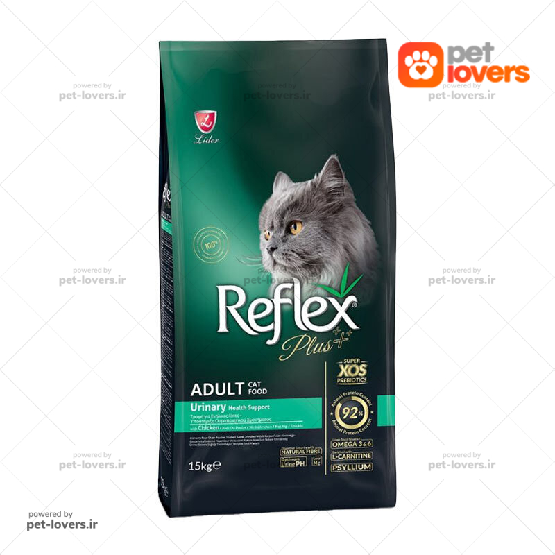 غذا خشک گربه یورینری طعم مرغ رفلکس پلاس Reflex plus وزن ۱ کیلوگرم (فله ویژه پت لاورز)