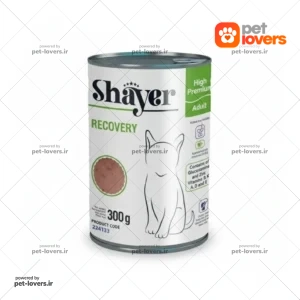 کنسرو سوپ سگ مدل ريکاوري طعم مرغ و سبزيجات شاير Shayer وزن 300 گرم