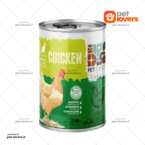کنسرو نچرال مخصوص گربه بالغ طعم گوشت مرغ DPS وزن 400 گرم