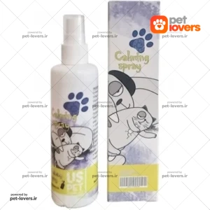 اسپری آرامبخش سگ و گربه یو اس پت US pet حجم 120 میلی لیتر