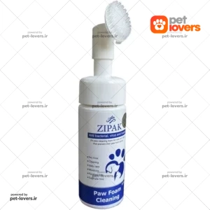 فوم شستشوی پنجه سگ و گربه زیپک Zipak حجم 150 میلی لیتر