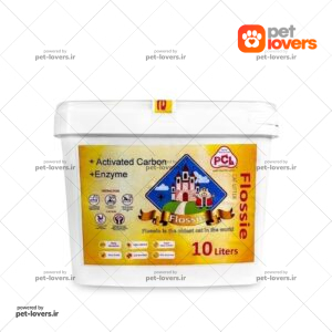 خاک گربه سطلی فلوسی پی سی ال PCL وزن 10 کیلوگرم