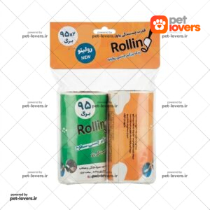 یدک پرزگیر چسبی لباس و سطوح 95 برگ رولینگ Rolling بسته 2 عددی