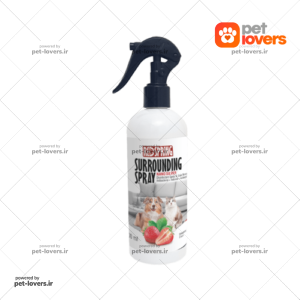 اسپری از بین برنده بو و رد ادرار گربه و سگ با عصاره توت فرنگی رد اسپرینگ Red Spring حجم 500 میلی لیتر