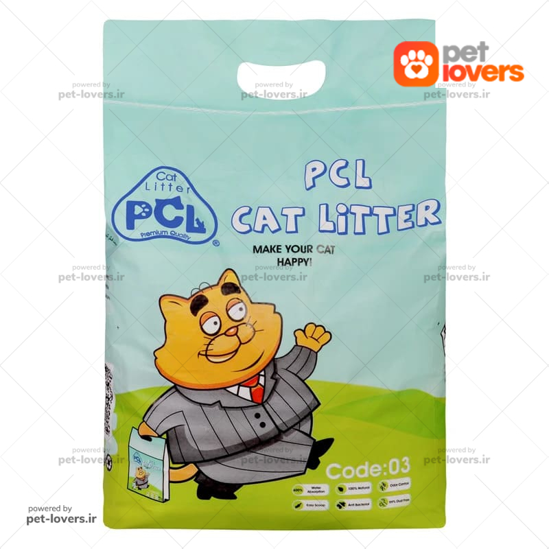 خاک گربه پی سی ال PCL ۰۳ وزن ۱۰ کیلوگرم