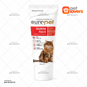 خمیر تائورین گربه یورو پت Europet وزن 100 گرم