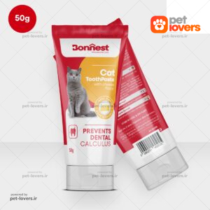 خمیر دندان گربه طعم پنیر بونست Bonnest وزن 50 گرم