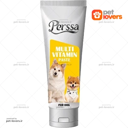 خمیر مولتی ویتامین سگ و گربه پرسا Perssa وزن ۱۰۰ گرم