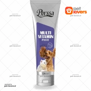 خمیر مولتی ویتامین سگ و گربه پرسا Perssa وزن 100 گرم