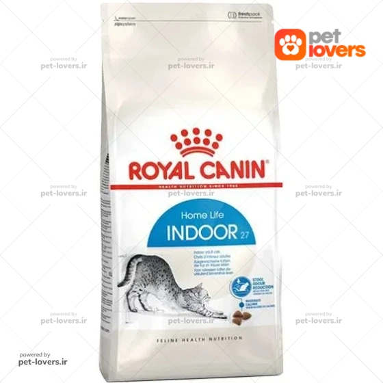 غذای خشک گربه مدل ایندور رویال کنین Royal Canin وزن ۲ کیلوگرم
