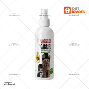 لوسیون بدن سگ و گربه حاوی روغن جوجوبا رد اسپرینگ Red Spring Gabriel حجم 300 میلی لیتر