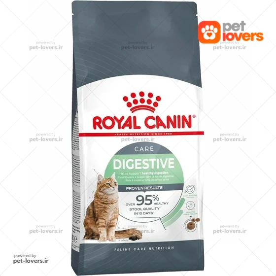 ‌غذای خشک گربه مدل دایجستیو رویال کنین Royal Canin وزن ۲ کیلوگرم