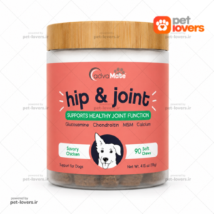 قرص مکمل مفاصل سگ ادواکر طعم مرغ Advacare Hip & Joint بسته 90 عددی