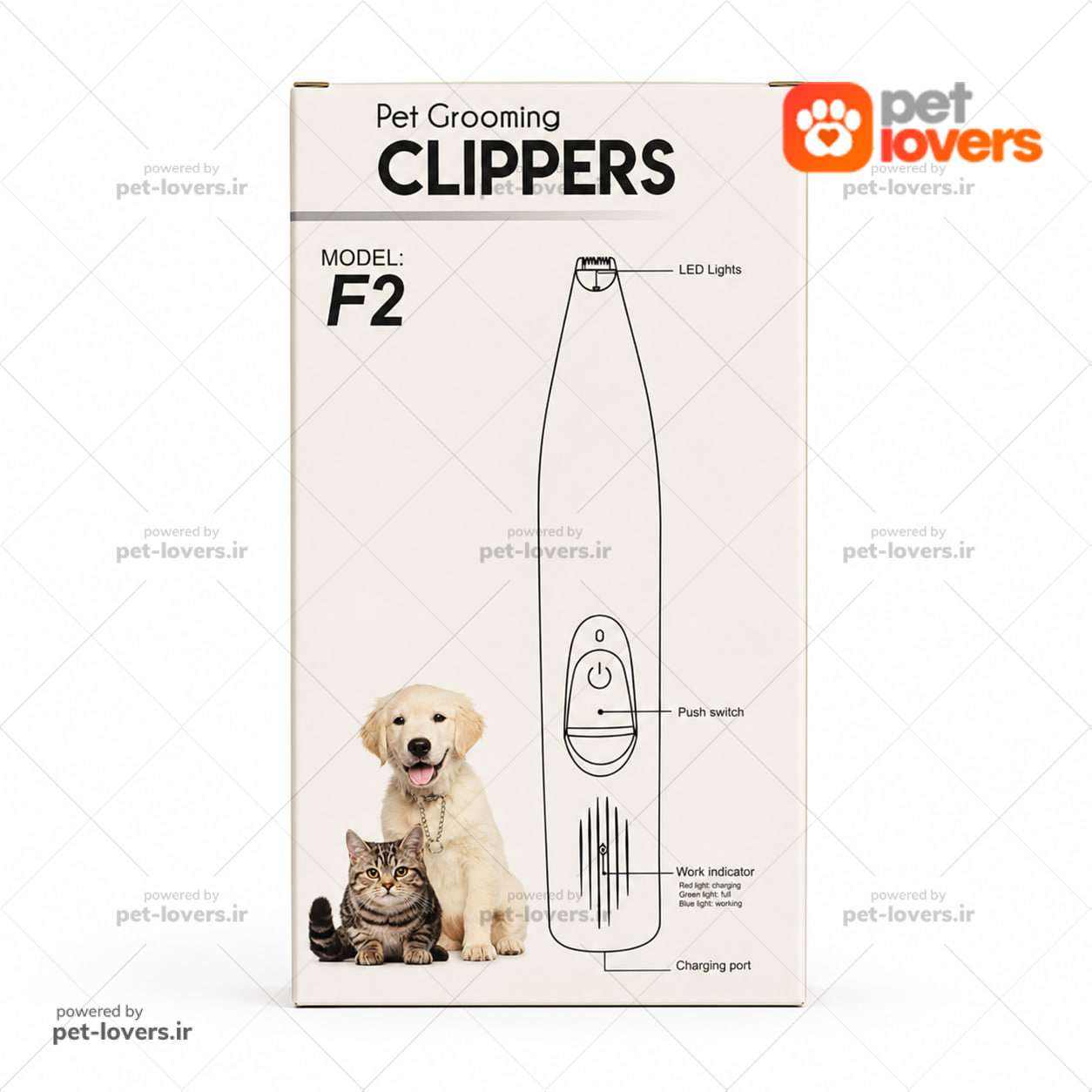 ماشین اصلاح پنجه گربه و سگ Clippers کلیپرس