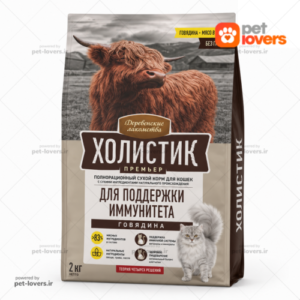 غذای خشک گربه بالغ با طعم گاومیش کت فست Cat Fast وزن 10 کیلوگرم